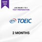 Live Online 1-to-1 TOEIC Test Preparation (2 Months)