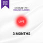 Live Online 1-to-1 English Classes (3 Months)